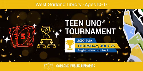 Tween & Teen UNO\u00ae Tournament