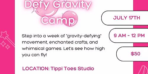 Defy Gravity One Day Camp