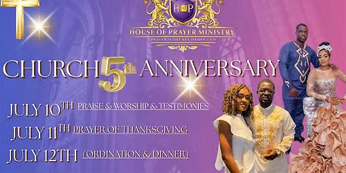 3-Day Church Anniversary Celebration