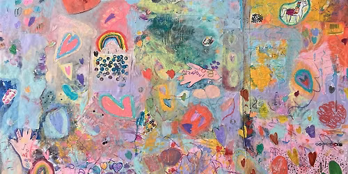 Heirloom Collage Workshop Toronto | Turn Your Child\u2019s Art into Modern Art