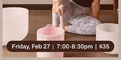 Yoga Nidra & Sound Healing with Stephanie Bersh