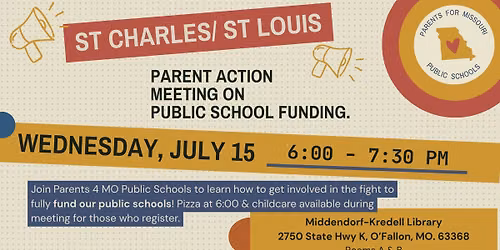 PARENT ACTION MEETING ON PRESERVING PUBLIC SCHOOL FUNDING