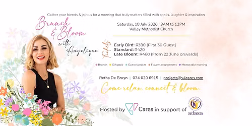 Brunch & Bloom with Angelique: Nourish, Create, Bloom