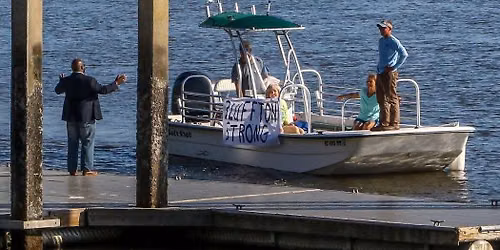 Boat Parade on the May and Blessing of the Fleet