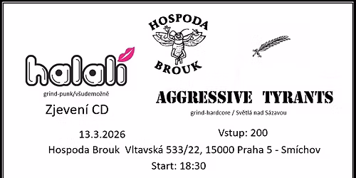 K\u0159est CD Halal\u00ed s Aggressive Tyranst