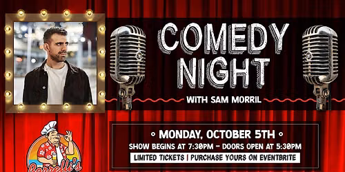 Sam Morril Comedy Night @Borrelli's Taproom