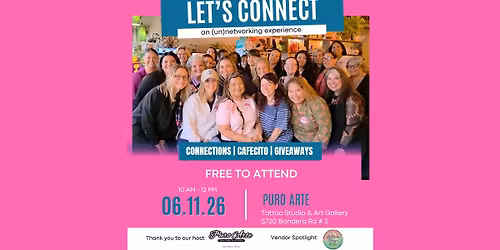 Let\u2019s Connect: June (Un)Networking Experience!