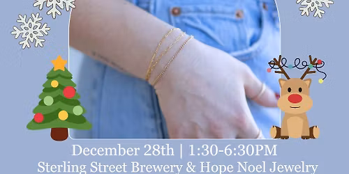 Permanent Jewelry Pop-Up with Hope Noel Jewelry at SSB Clinton