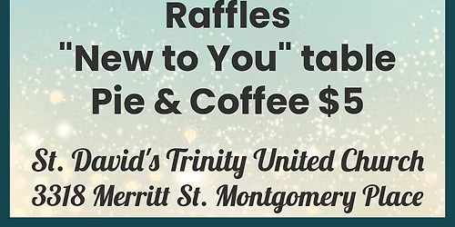 St. David's Trinity Christmas Bazaar