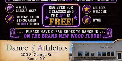 Improver Intermediate Line Dance Class