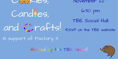 Cookies, Candles, and Crafts