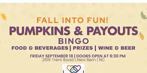 Pumpkins & Payouts BINGO at Hesed Place