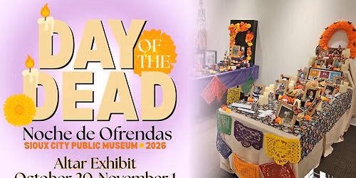 Day of the Dead Altar Exhibition Opening Day