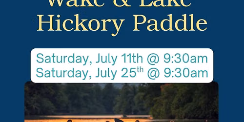 Wake & Lake Paddle Event