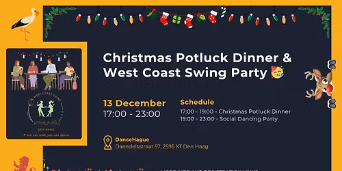 Den Haag - West Coast Swing Christmas Potluck & Social Dance Party