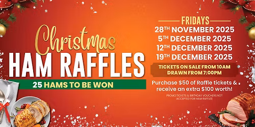 XMAS HAM RAFFLES