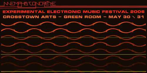 Memphis Concr\u00e8te 2026 experimental electronic music festival