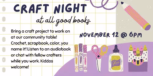 Craft Night at AGB