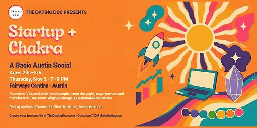 Startup Chakra - Basic Austin Social (Ages 20s-30s)