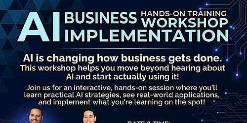 AI Business Implementation Workshop: Hands-On Training