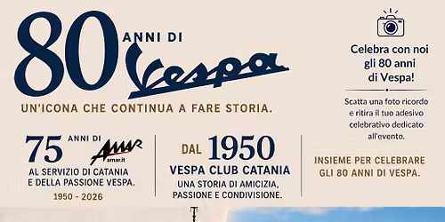 Buon compleanno Vespa 