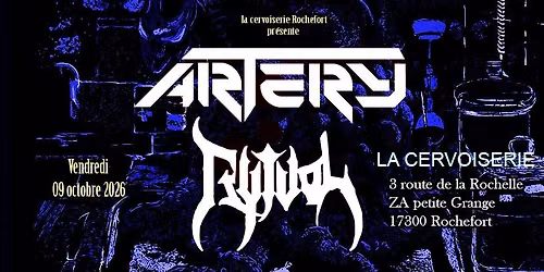 CONCERT METAL : ARTERY + RYTUAL