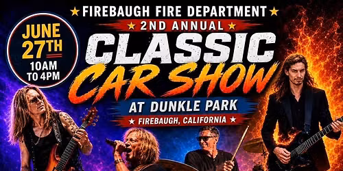 Fired Up @ Firebaugh Fire Dept. Car Show <svg xmlns=