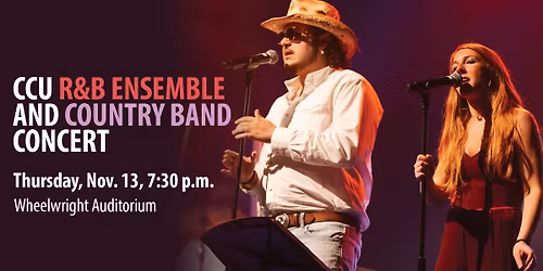 CCU R&B Ensemble and Country Band