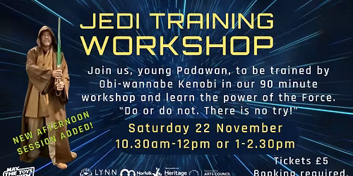 Jedi Training Workshop for Children