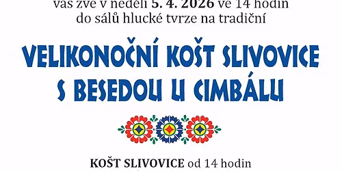 VELIKONO\u010cN\u00cd KO\u0160T SLIVOVICE S BESEDOU U CIMB\u00c1LU
