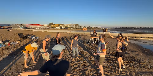 Afternoon Dance Jam on the Beach #18 Co-DJ'd by DJ Meglennial and DJ Black Sunshine
