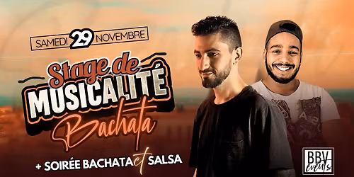 Stage musicalit\u00e9 Bachata