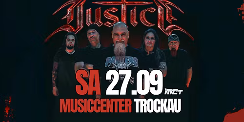 JUSTICE Live - Sa 27.09 - Musiccenter Trockau