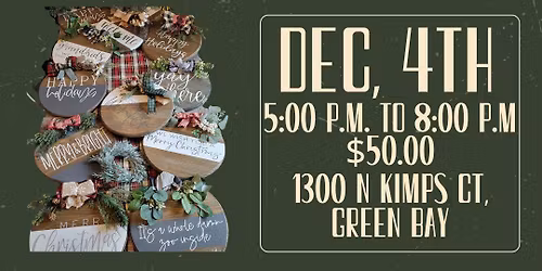 Create your own Holiday Welcome Sign