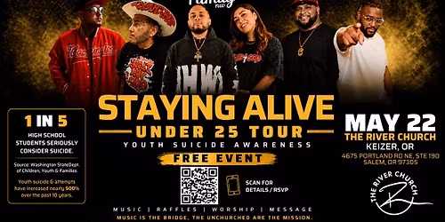 Staying Alive Under 25\/ Salem area