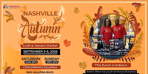 Nashville Autumn Craft & Vendor Market