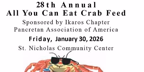 Copy of Ikaros Pancretan Annual All You Can Eat Crab Feed and Live Auction