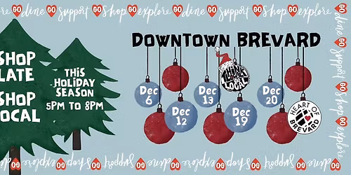 SHOP LATE, SHOP LOCAL 