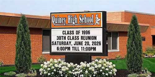 Quincy High School Class of 1996 Class Reunion (Quincy, MI)
