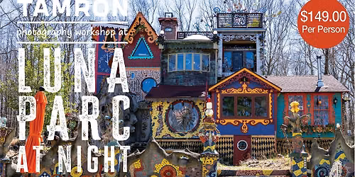 Tamron Photography Workshop at Luna Parc at Night