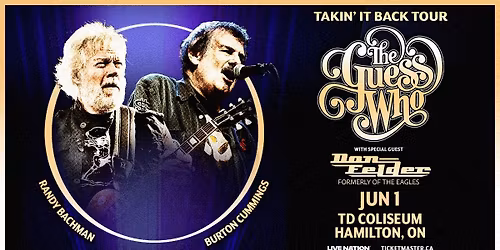 The Guess Who: Takin' It Back Tour