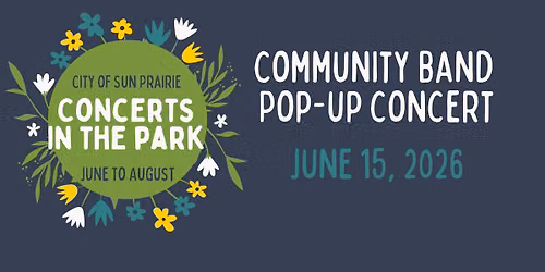 Community Band Pop-Up Concert