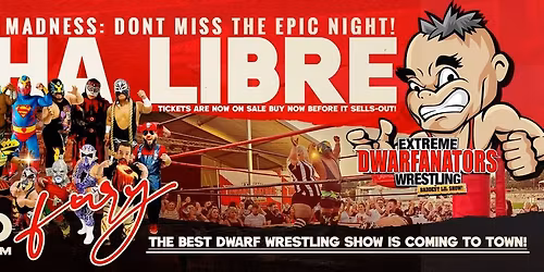 EDW Lucha Live in Bismarck, ND at Bismarck AMVETS Club Post 9 - All Ages!
