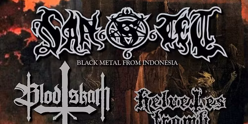 SANTET (IND) + BLODSKAM + HELVETESTROMB