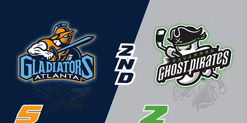 Atlanta Gladiators vs. Savannah Ghost Pirates