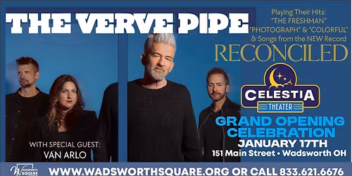 THE VERVE PIPE | The Celestia Theater | wsg: Van Arlo