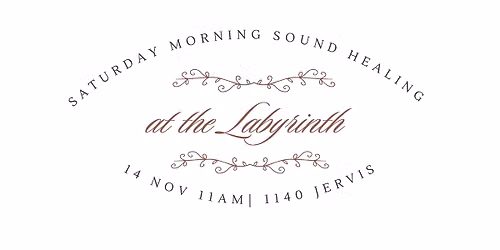 Saturday Morning Sound Bath & Labyrinth Walk