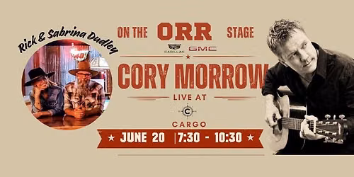 Cory Morrow Live at Cargo 
