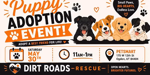 Puppy Adoption Event