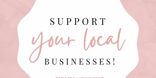 Support Local Vendor Event